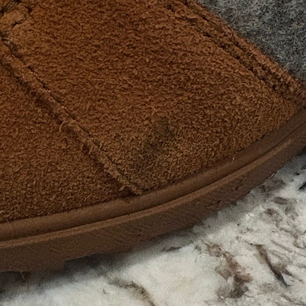 Like New SOREL Evie Ankle Lace-Up Wedge Booties - Brown and Gray Size 8.5 - Picture 4 of 7
